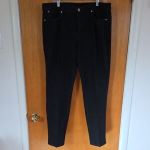 Christopher & Banks Women's Black 5 Pocket Jeans